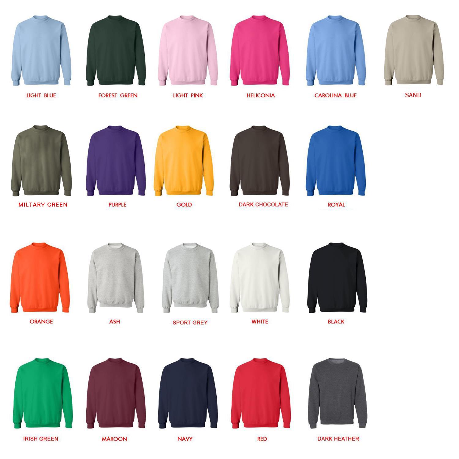sweatshirt color chart - Five Nights at Freddy's UK Store