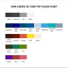 tank top color chart - Five Nights at Freddy's UK Store