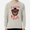 ssrcolightweight sweatshirtmensoatmeal heatherfrontsquare productx1000 bgf8f8f8 4 - Five Nights at Freddy's UK Store