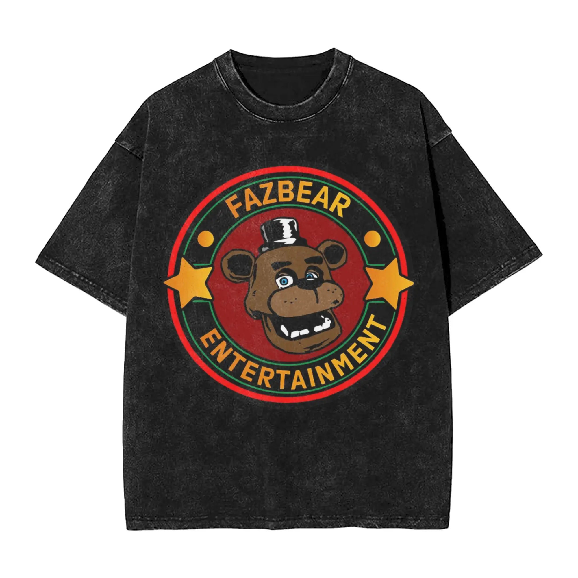 FNAF At Freddys Hot Fazbear Washed T-shirt